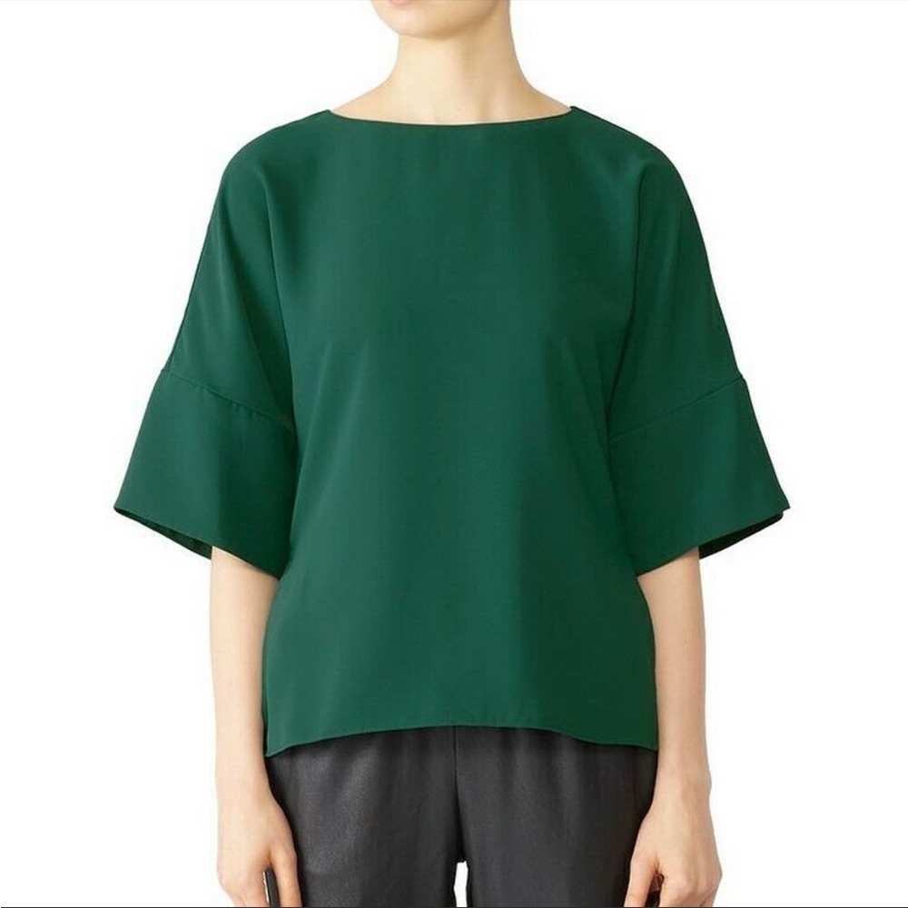 Amanda Uprichard Finch Top Boat Drop Shoulder Size M